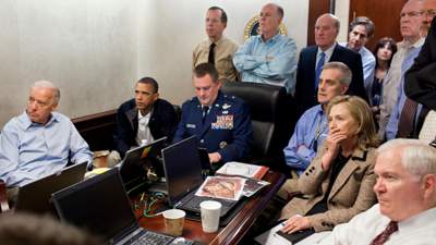 Опубликованы фото из Белого дома США, во время штурма дома Усамы бен Ладена