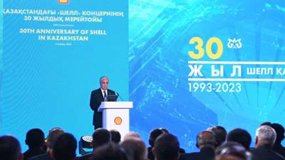 Токаев поздравил концерн "Шелл" с 30-летием деятельности в Казахстане