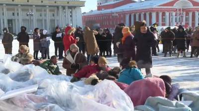 Протесы в Улан-Баторе