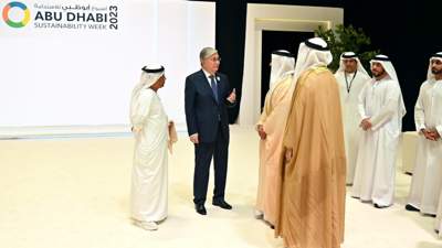 Токаев принял участие в церемонии открытия саммита "Неделя устойчивого развития Абу-Даби"