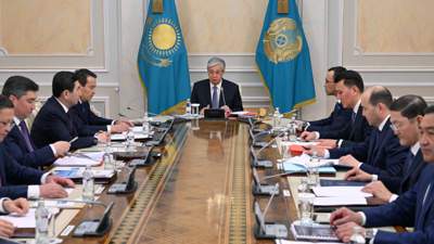 Токаев провел очередное заседание Совета безопасности