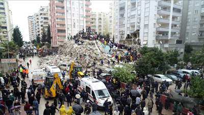 Землетрясения в Турции и Сирии: погибли более 500 человек