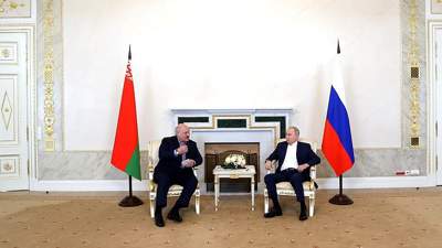 Владимир Путин, Александр Лукашенко, фото - Новости Zakon.kz от 23.07.2023 15:34