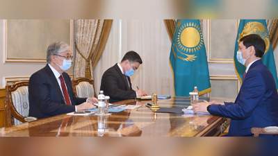 Президент РК, Токаев принял заместителя премьер-министра – министра финансов Ерулана Жамаубаева