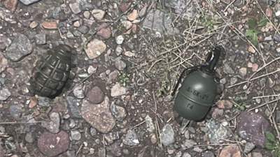 гранаты, схрон, тайник, фото - Новости Zakon.kz от 03.11.2023 19:45