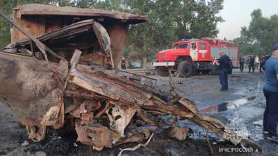 В крупном ДТП с участием автобуса в Дагестане погибло восемь человек