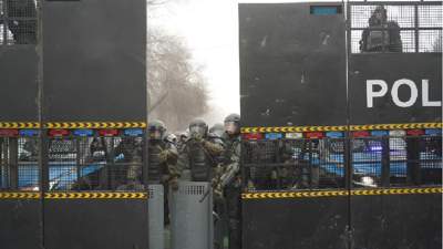 Алматы трагедиясы, қаңтар бүлігі, қаңтар оқиғасы, полиция