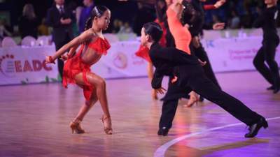 Заняли первое место на Открытом Кубке Союза танцев России
