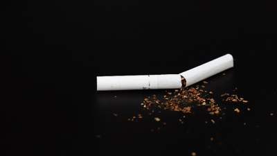 Здоровое питание не поможет бросить курить