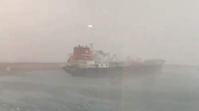 У побережья испанской Майорки круизный лайнер врезался в нефтяной танкер