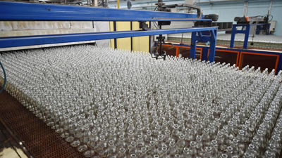 производство бутылки стекло