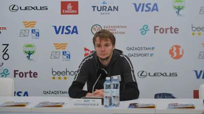 Александр Бублик прокомментировал свое выступление на Astana Open-2023