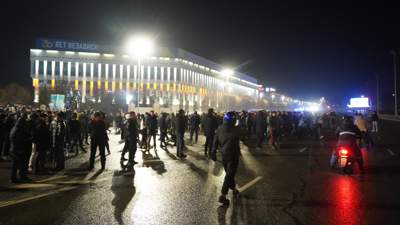 Казахстан Қантар январские события толпа госпереворот